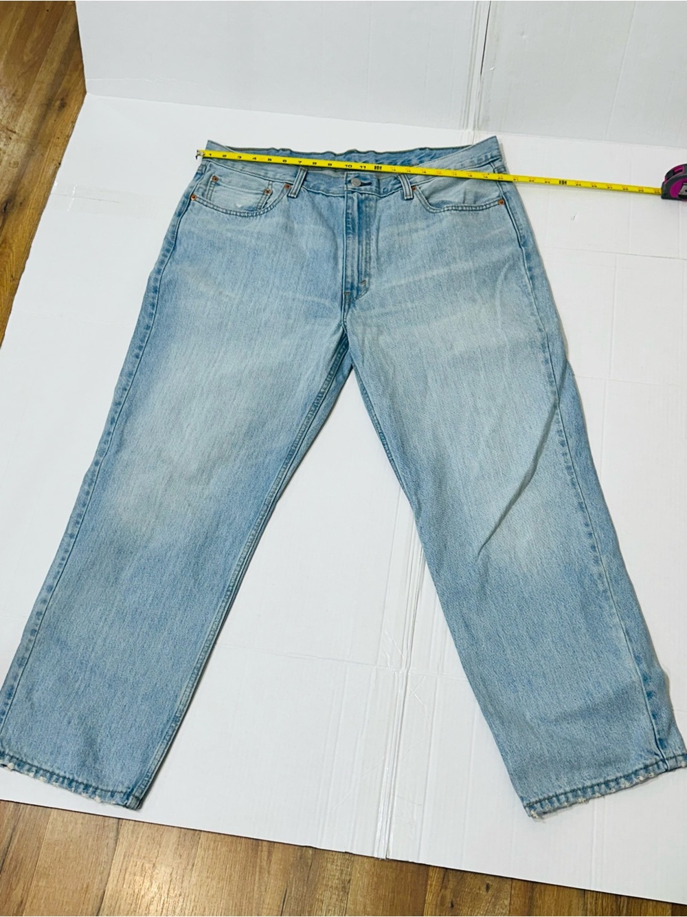 Light Wash Men’s Jeans - Classic Straight Fit